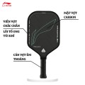 Vợt Pickleball Li-Ning Hypercontrol 8S, Mặt Carbon, Lõi Tổ Ong Dày 16mm, Vua Kiểm Soát Bóng