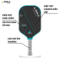 Vợt Pickleball Ben Johns Perseus 3 14mm Joola Hiệu Suất Cao, Tấn Công Vượt Trội, Tạo Xoáy Tối Đa