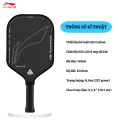 Vợt Pickleball Li-Ning Hypercontrol 8S, Mặt Carbon, Lõi Tổ Ong Dày 16mm, Vua Kiểm Soát Bóng
