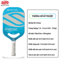 Vợt Pickleball Selkirk Amped Pro Air Invikta Blue, Sức Mạnh, Kiểm Soát & Xoáy Vượt Trội
