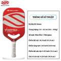 Vợt Pickleball Selkirk Amped Pro Air Invikta Red, Sức Mạnh, Kiểm Soát & Xoáy Vượt Trội