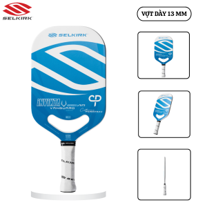 Vợt Pickleball Selkirk Power Air Invikta 13mm Navy Blue, Sức Mạnh & Xoáy Bùng Nổ