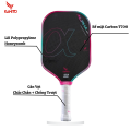 Vợt Pickleball Kamito Alpha 16mm Pink, Carbon T700 Cao Cấp, Cân Bằng Sức Mạnh, Kiểm Soát Tối Ưu