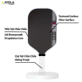 Vợt Pickleball JOOLA Magnus Pro IV 16mm,  Công Nghệ Carbon Cao Cấp, Lối Chơi Chiến Thuật, Tầm Vung Rộng